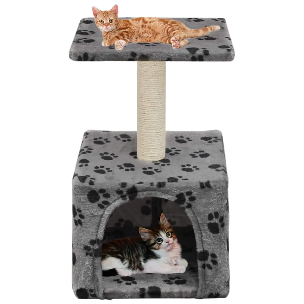 55cm Cat Scratching Post - Paw Print