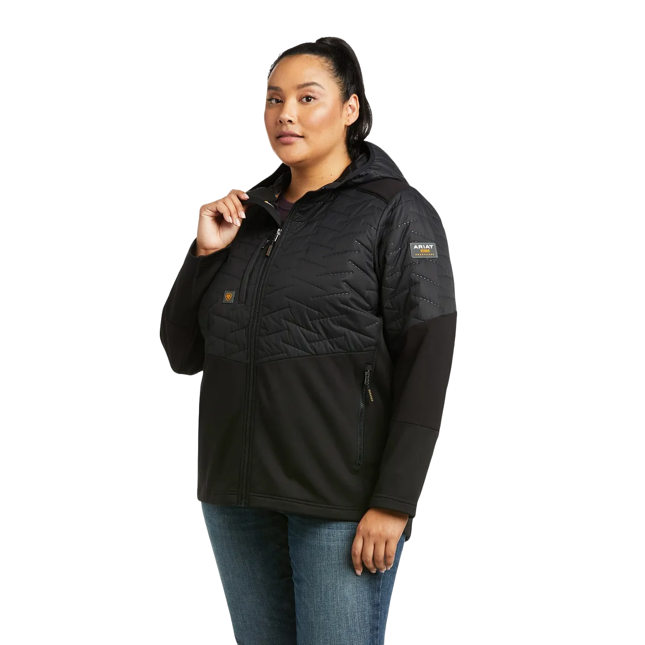 Ariat Ladies Rebar Cloud 9 Insulated Black Jacket 10037511