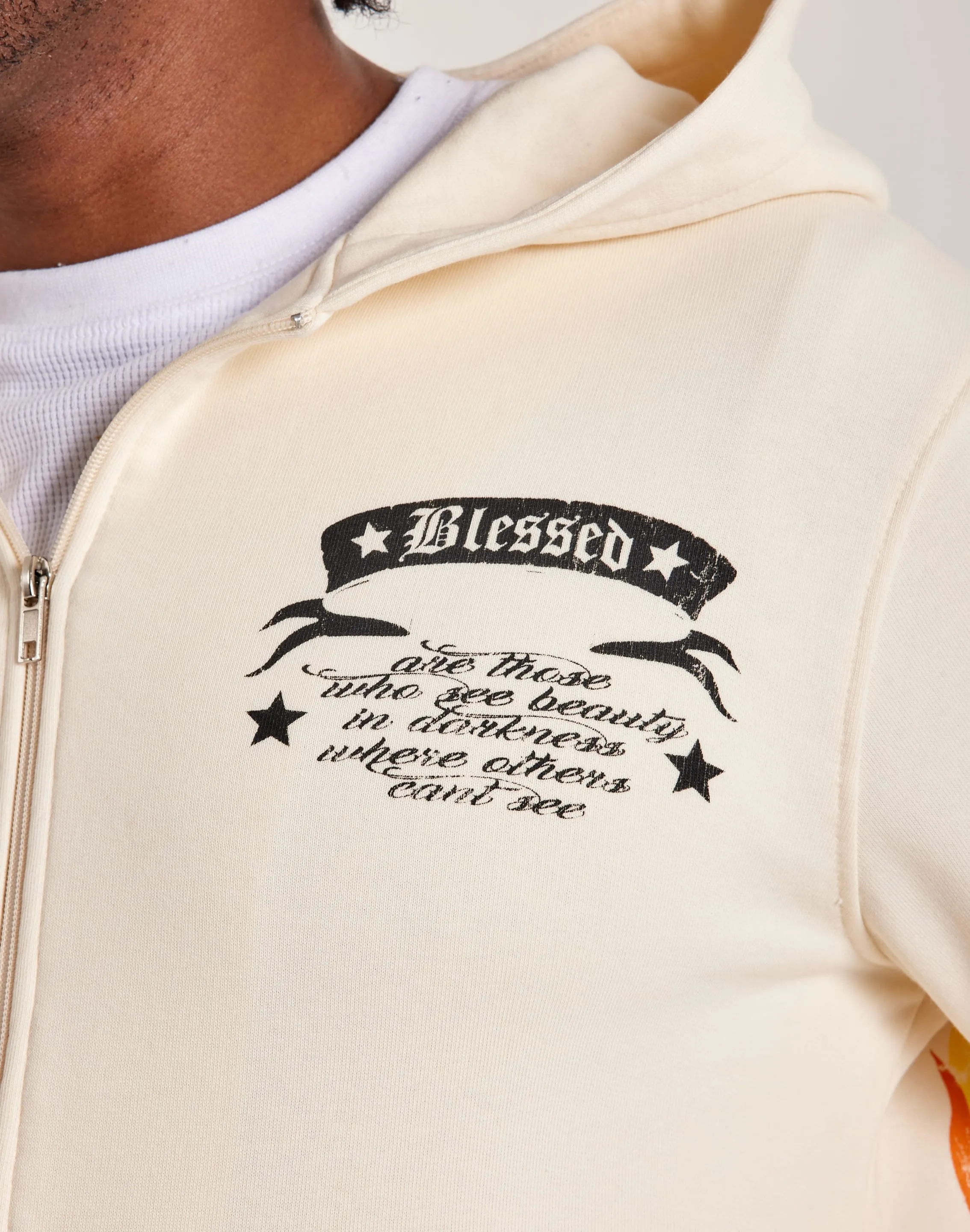 Blessed UK Hear No Evil Full-Zip Hoodie