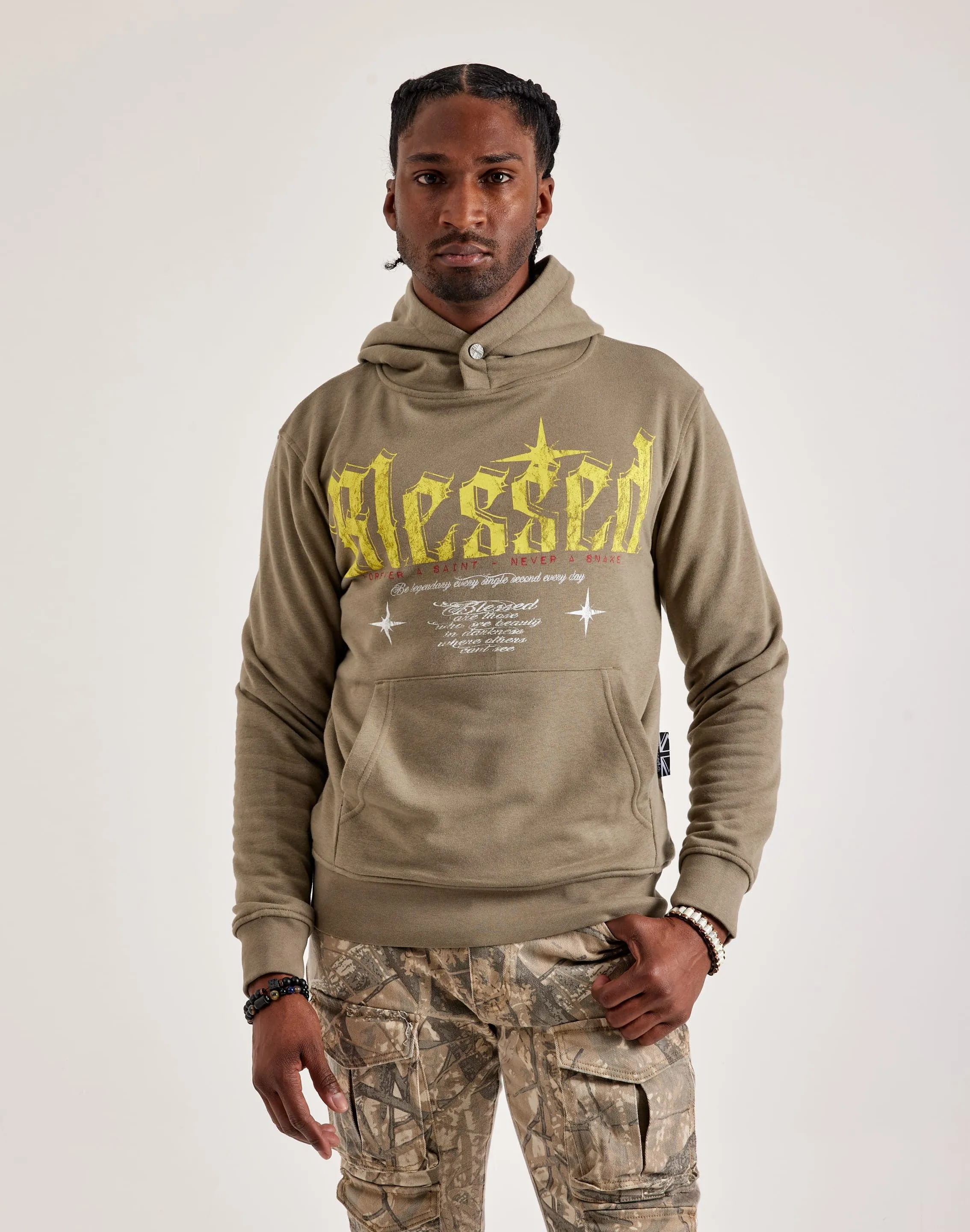 Blessed UK Never A Snake Hoodie