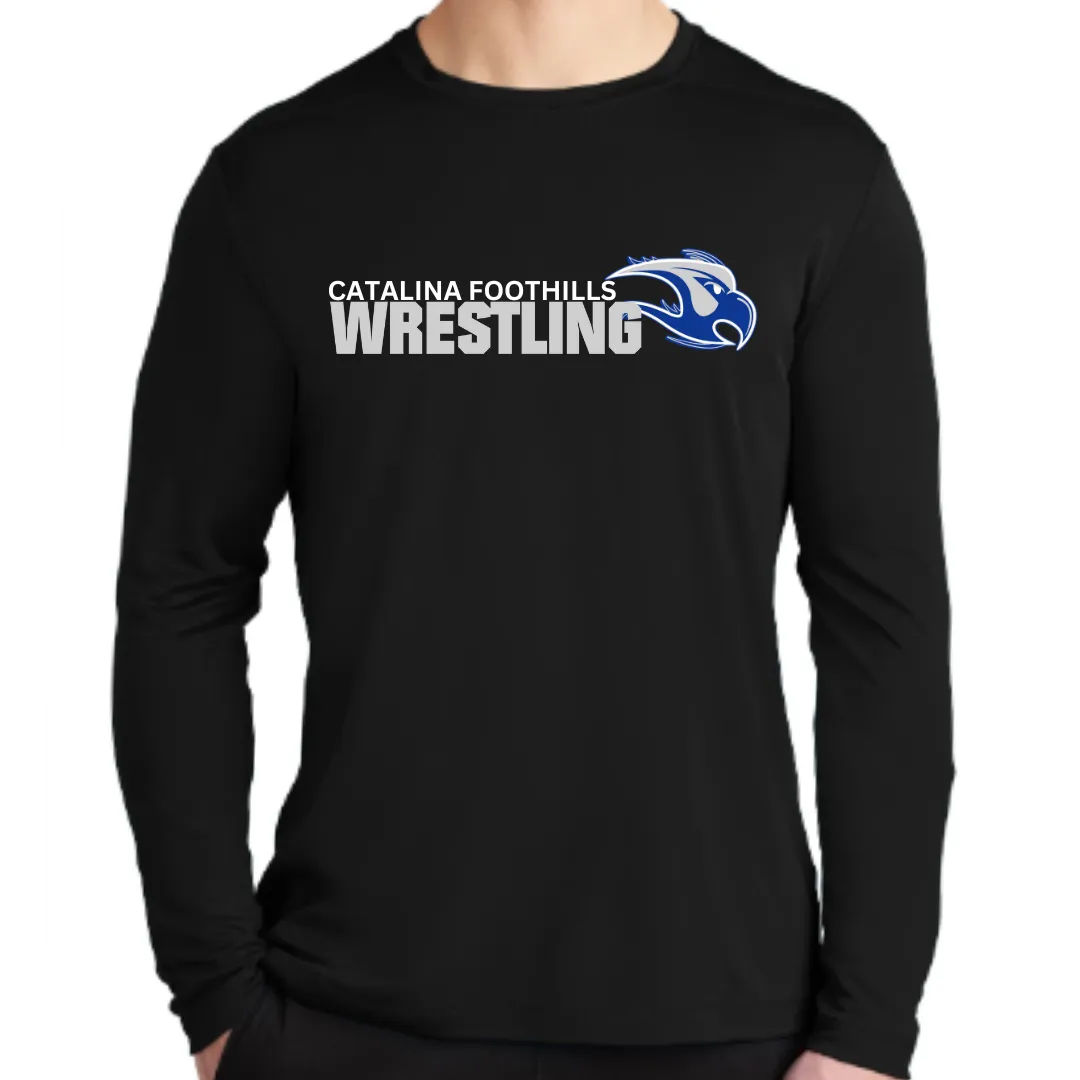 Catalina Foothills Wrestling Match Day Wrestler Only Unisex Sport-Tek Super Soft Longsleeve Dri-Fit