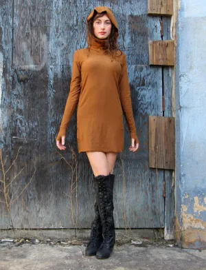 Chunky Cowl Pencil Tunic