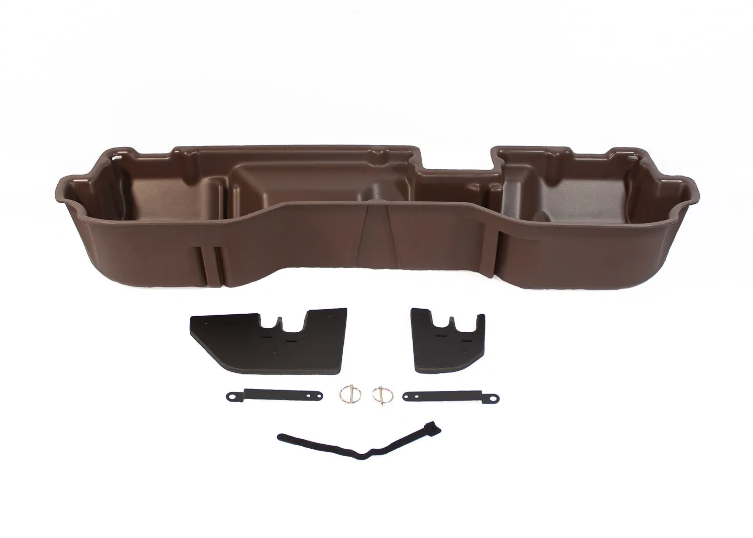 DU-HA 30106 DU-HA® Underseat Storage; Incl. Gun Rack/Organizer; Brown;