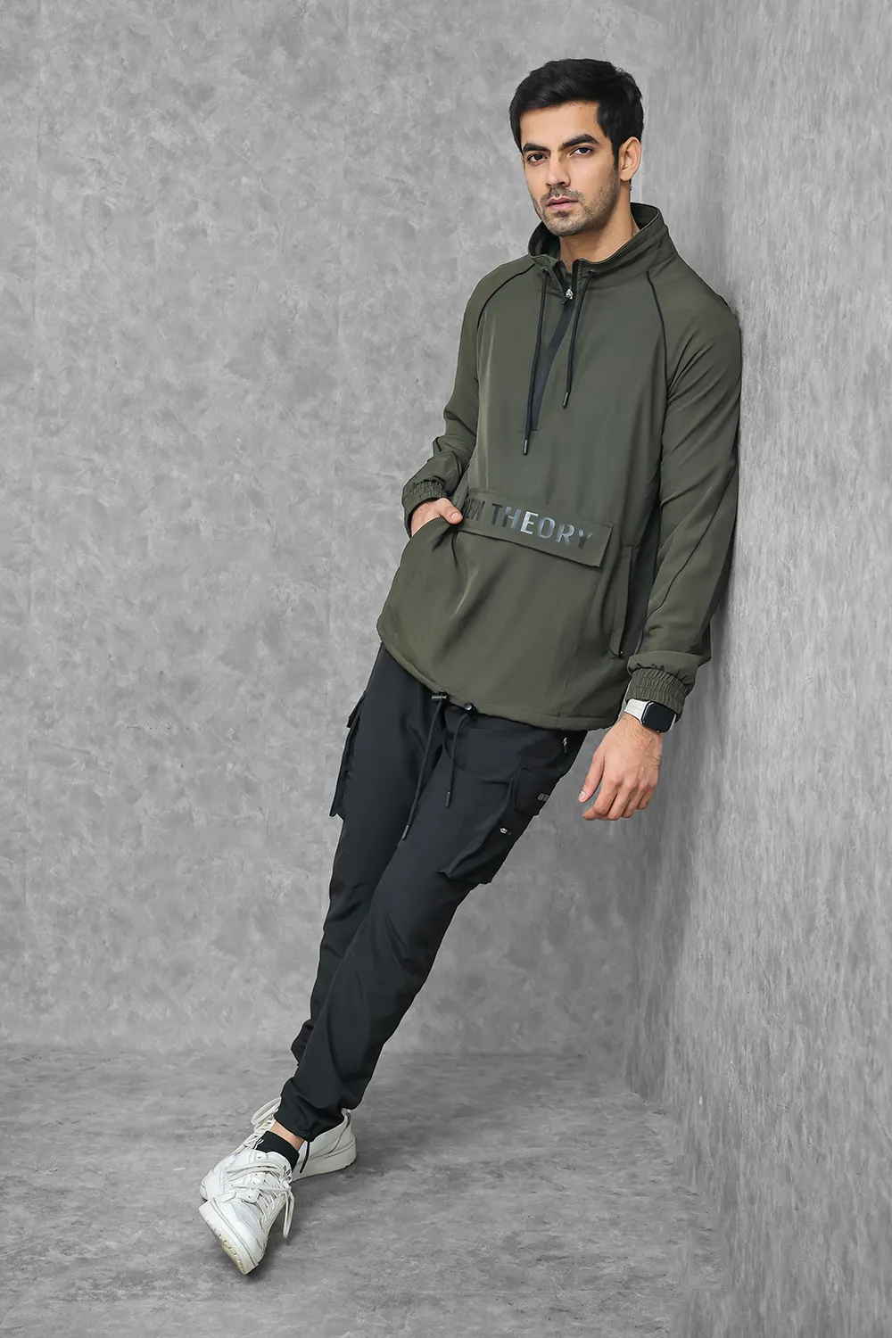 Essential Performance Quarter Zip- Olive