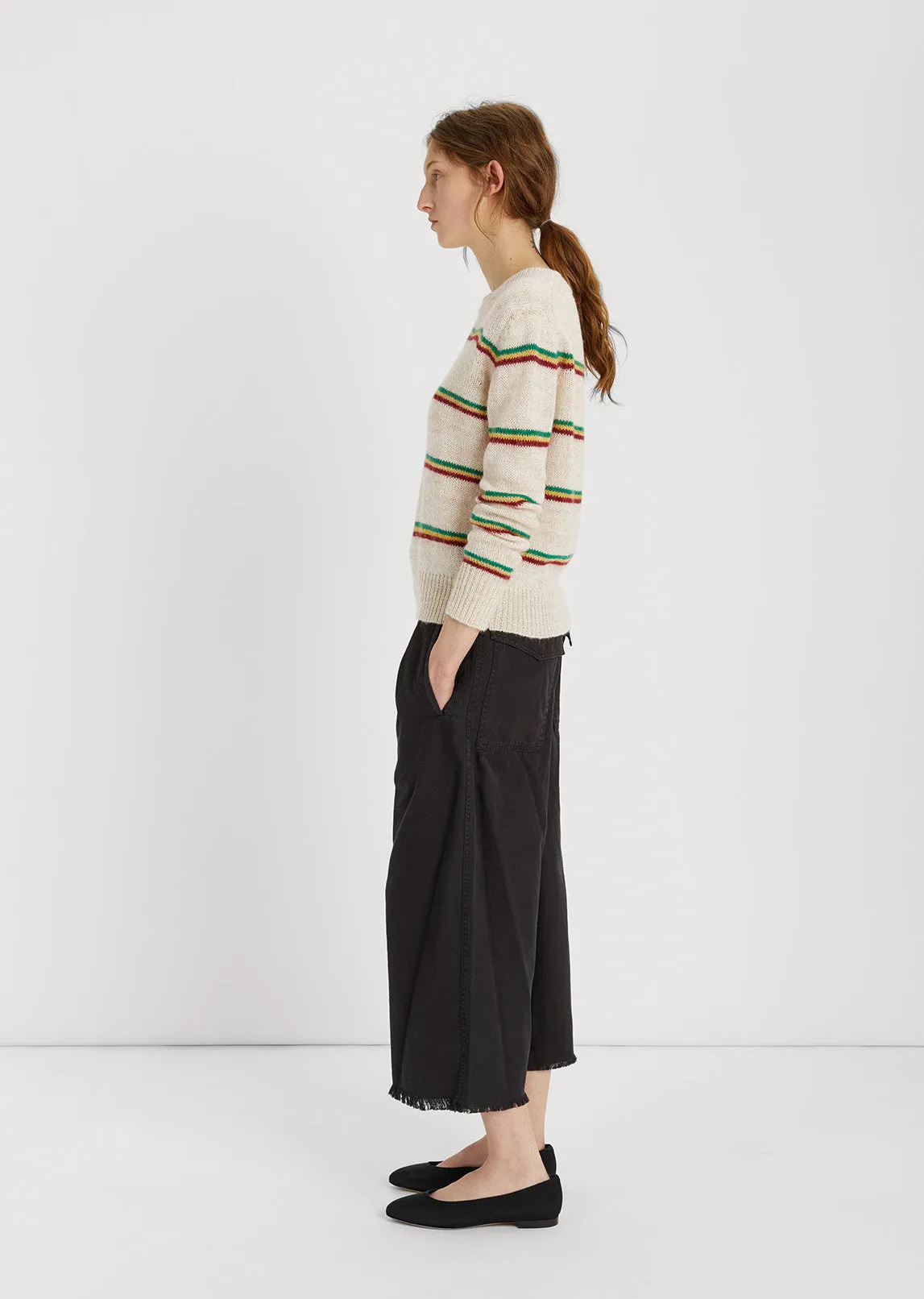 Goya Striped Alpaca Knit