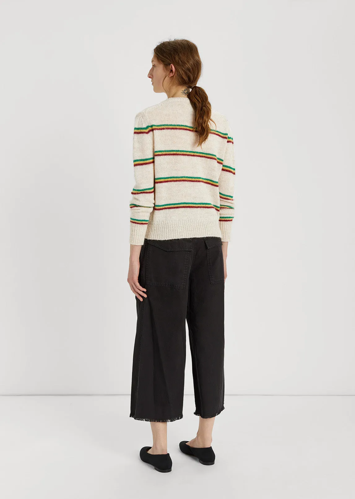 Goya Striped Alpaca Knit