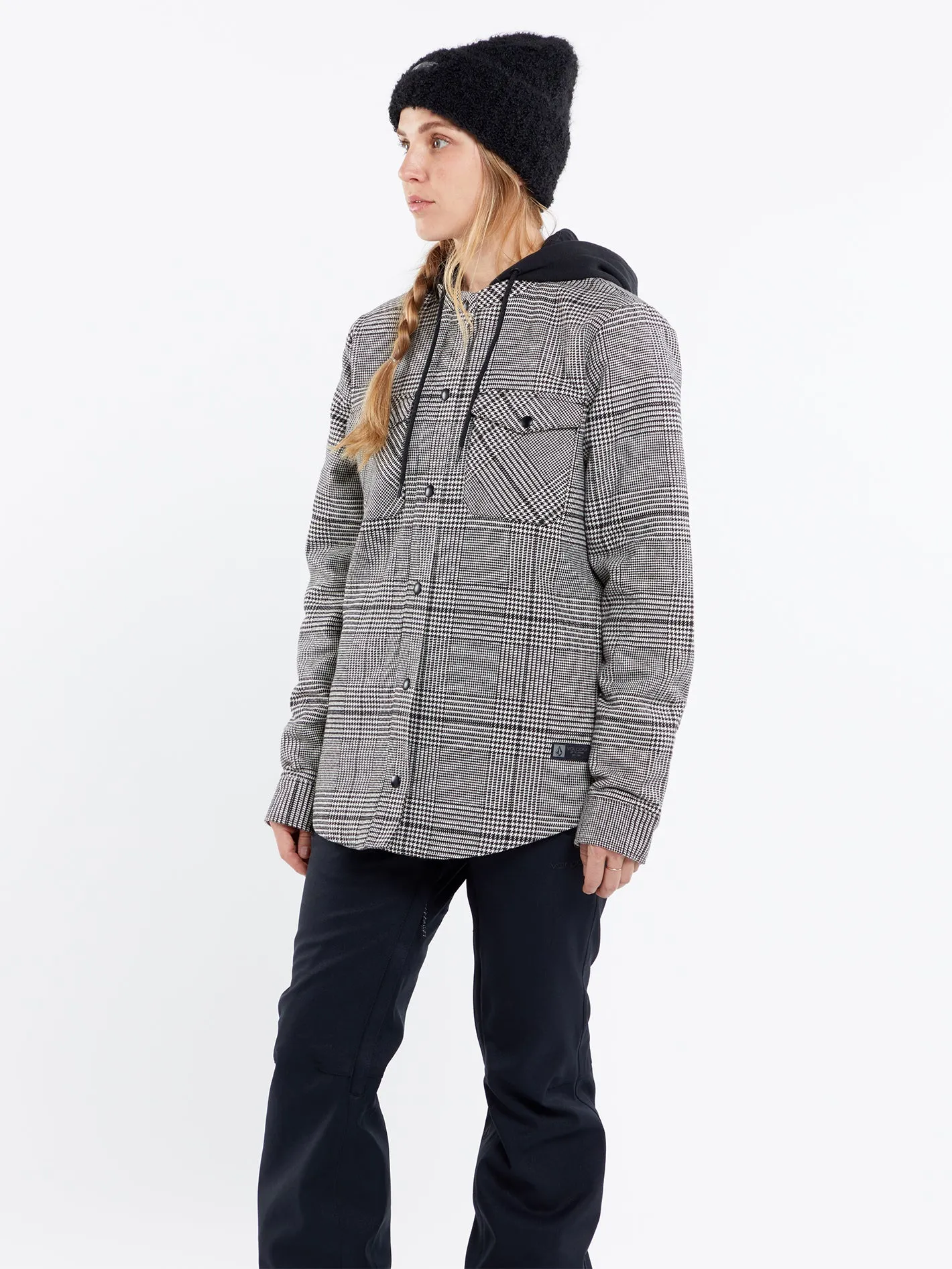 Insulated Flannel Jacket - MOONBEAM