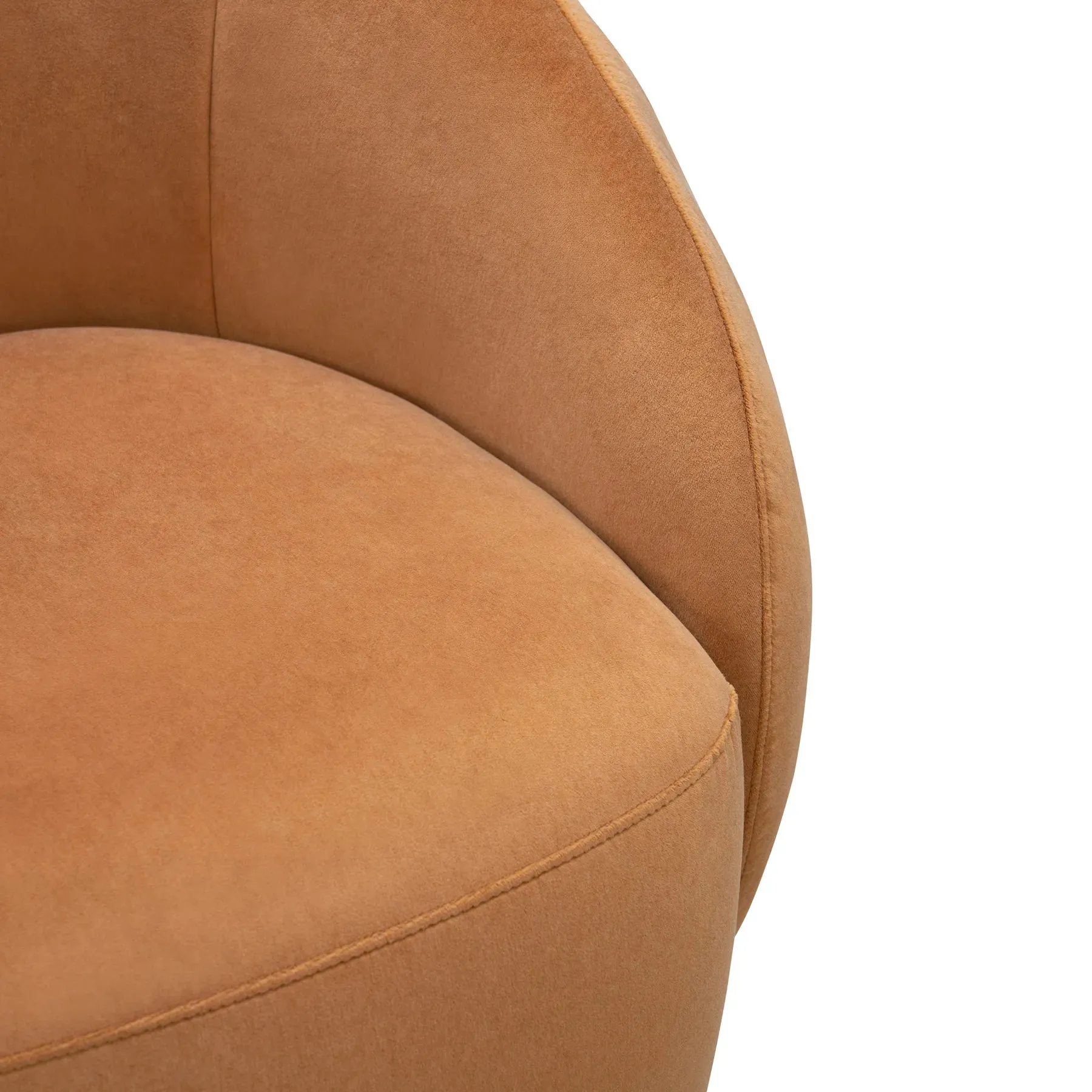 Lark Swivel Armchair - Opal Ochre