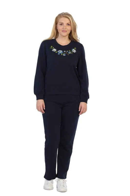 Lightweight Fleece Pullover Sweater with Matching Pants