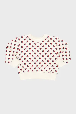 Mini Half Hearts Sweatshirt