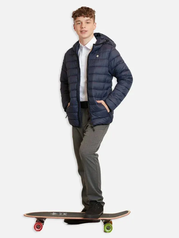 Parka Escolar Niño Azul