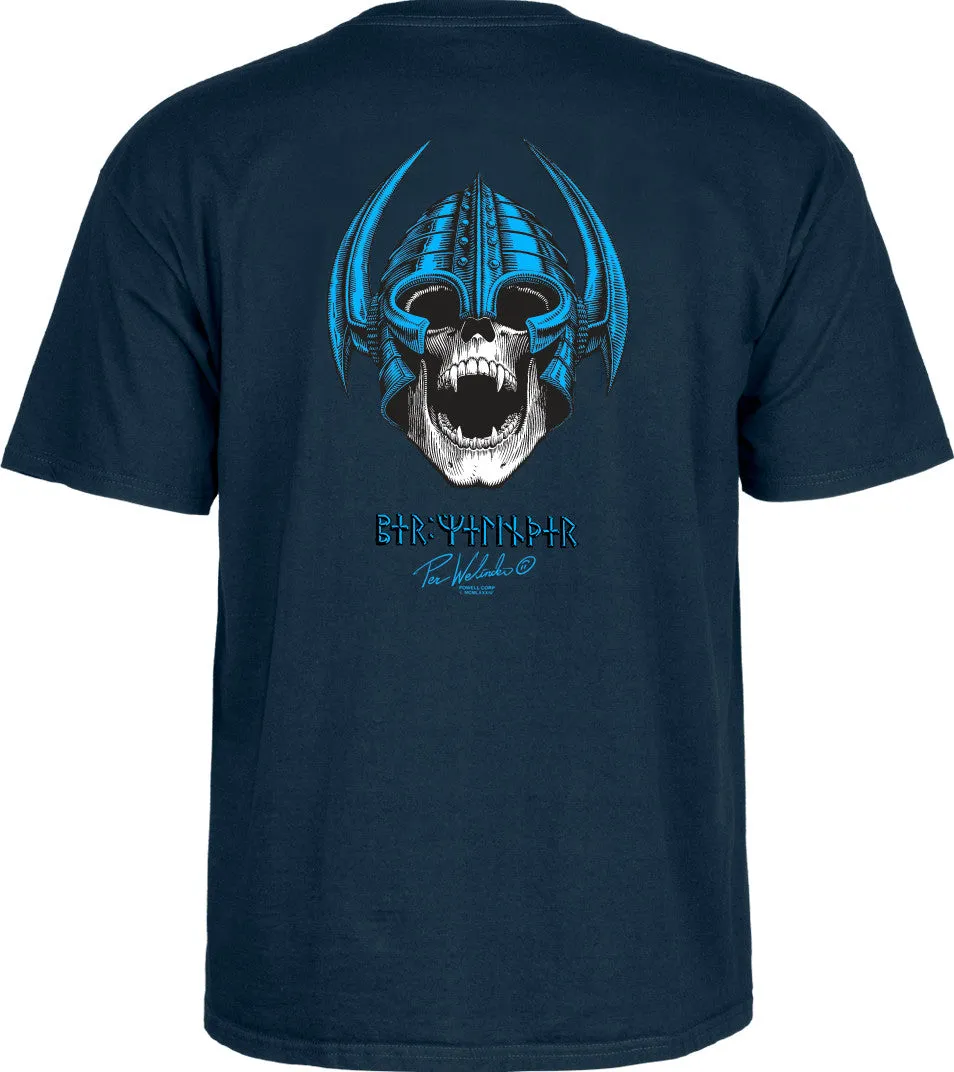 Powell Peralta Welinder Nordic Skull T-shirt - Navy