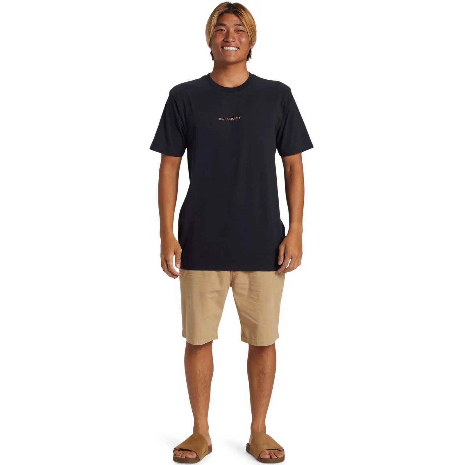 Quiksilver Mens Safair Crew Neck T-Shirt