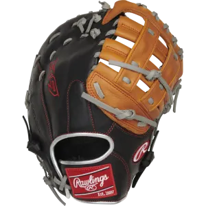 Rawlings R9 12" ContoUR Baseball First Base Mitt: R9FMU-17BT