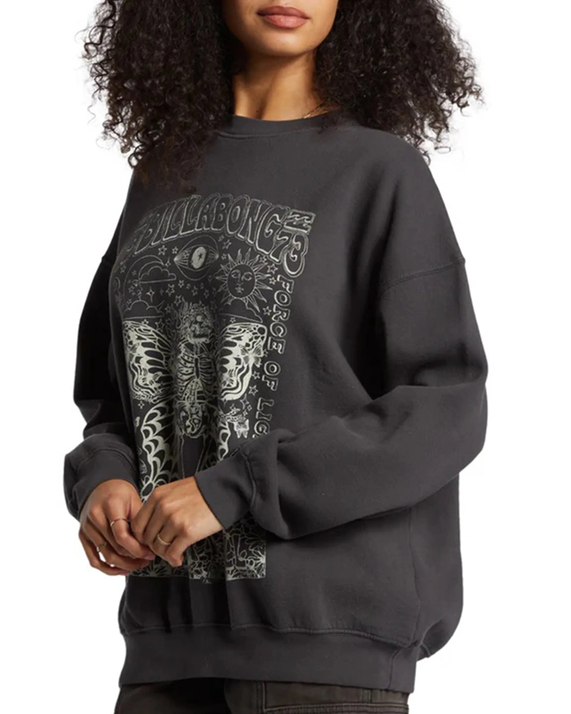 Ride In Oversized Crewneck Sweatshirt