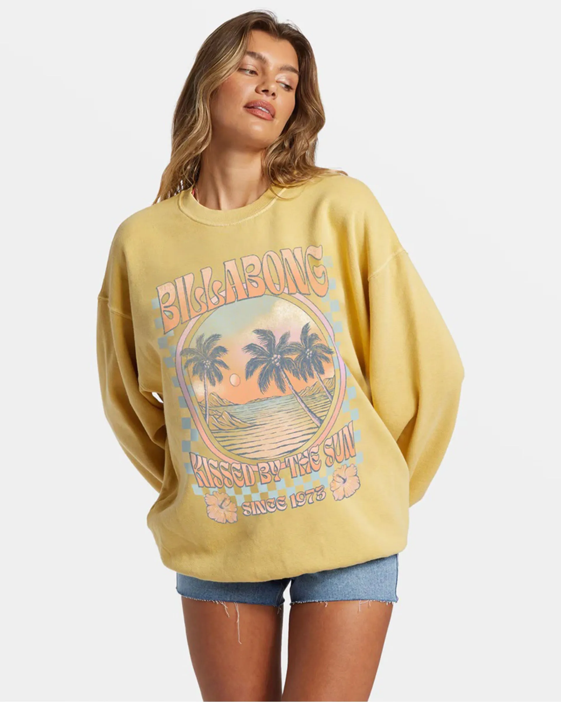 Ride In Oversized Crewneck Sweatshirt