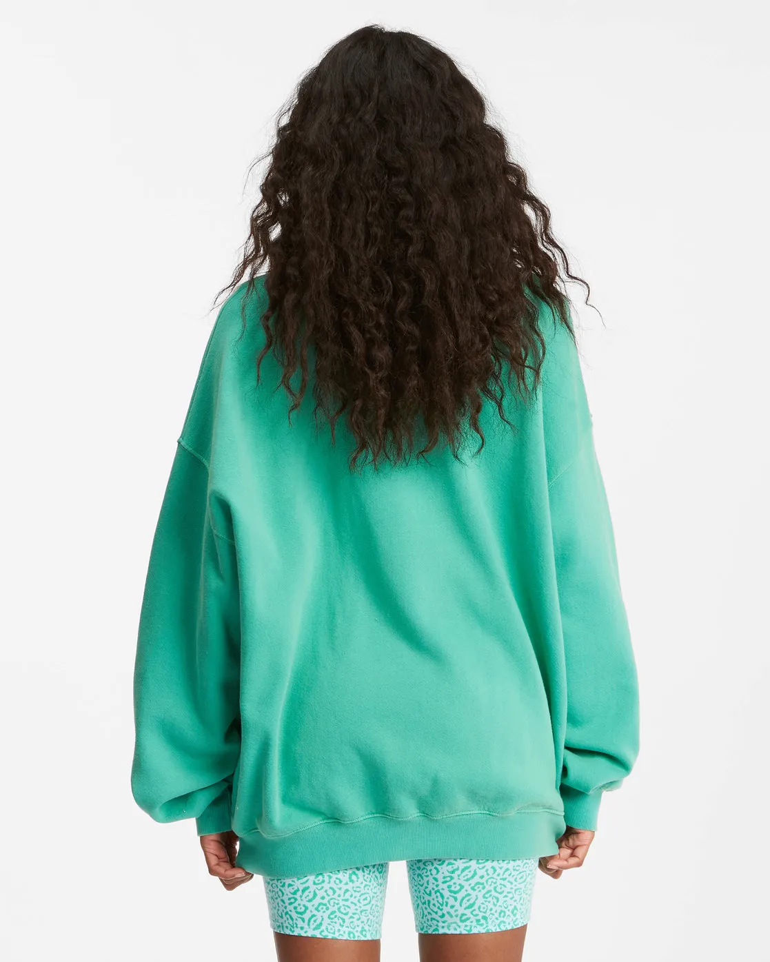 Ride In Oversized Crewneck Sweatshirt