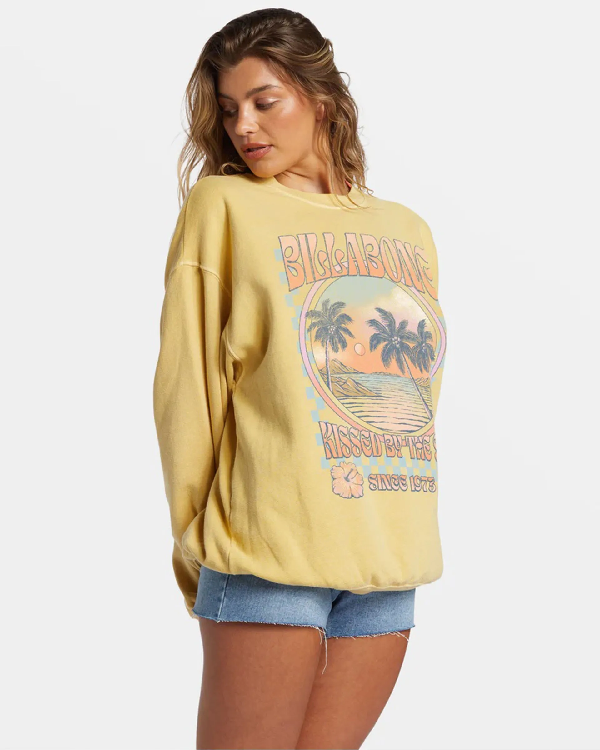 Ride In Oversized Crewneck Sweatshirt