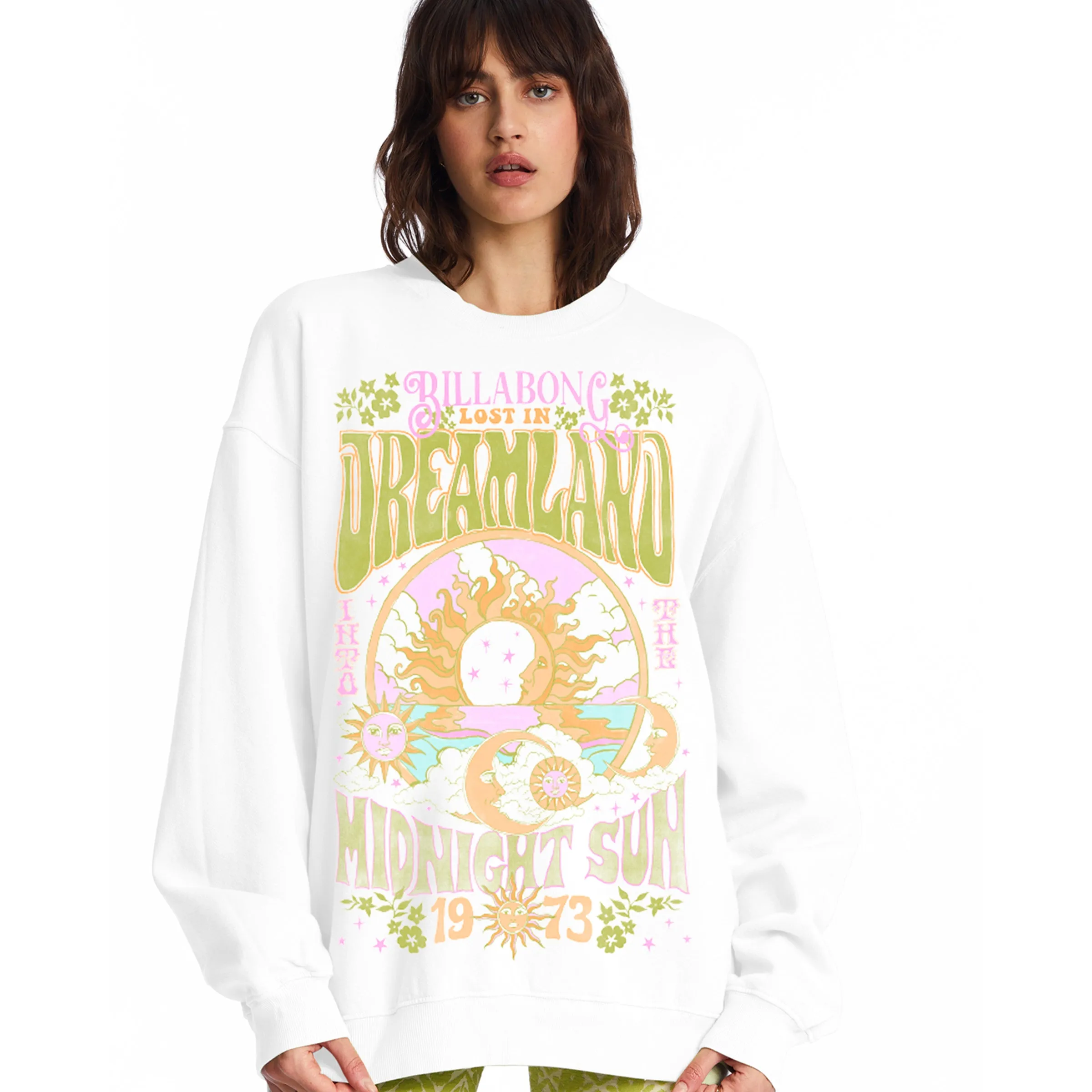 Ride In Oversized Crewneck Sweatshirt