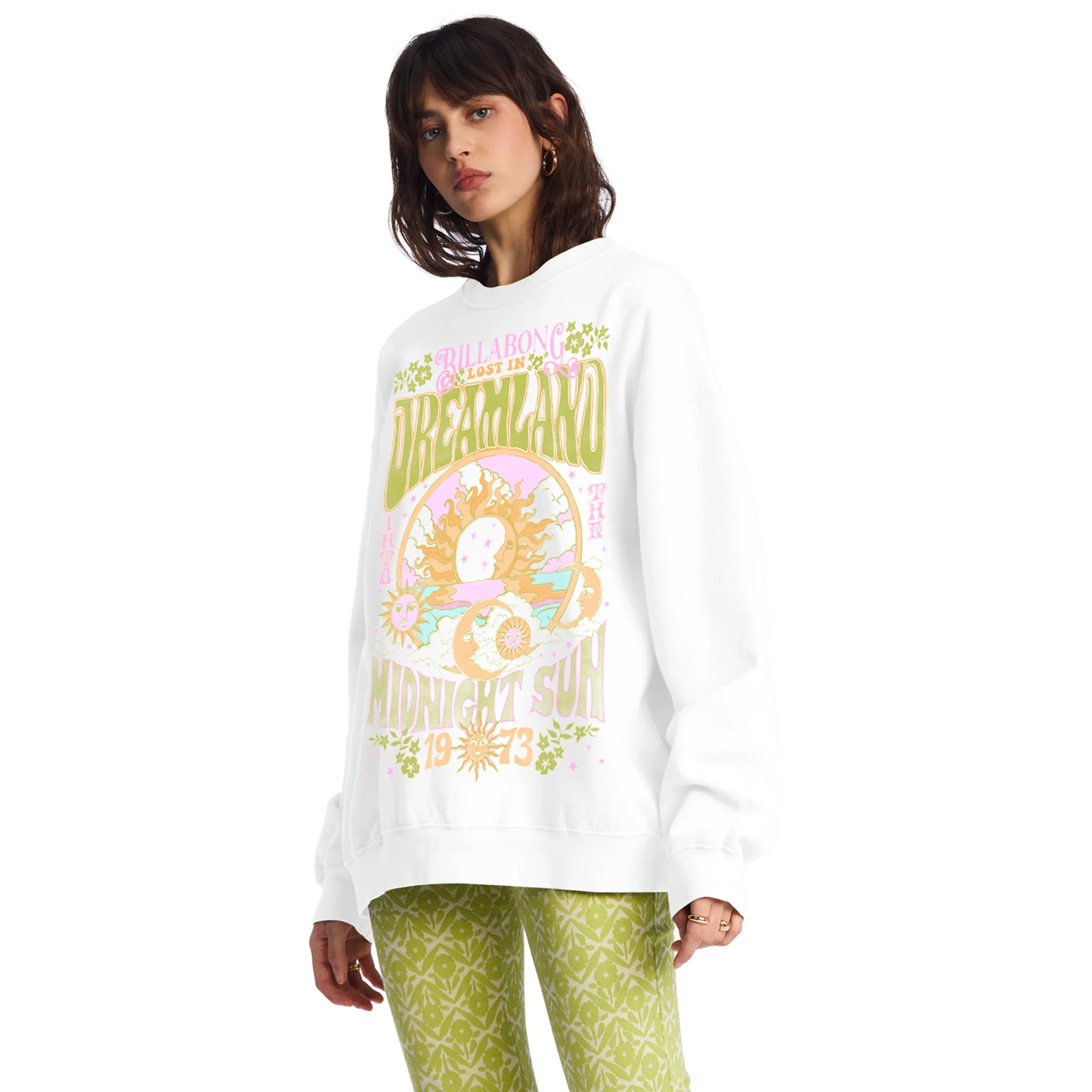 Ride In Oversized Crewneck Sweatshirt