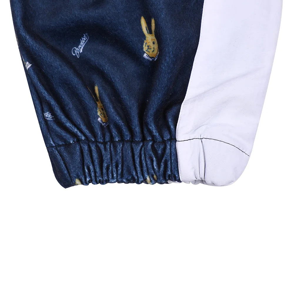 ROYAL FLEECE JOGGER PANTS MINI BEAR RABBIT NAVY