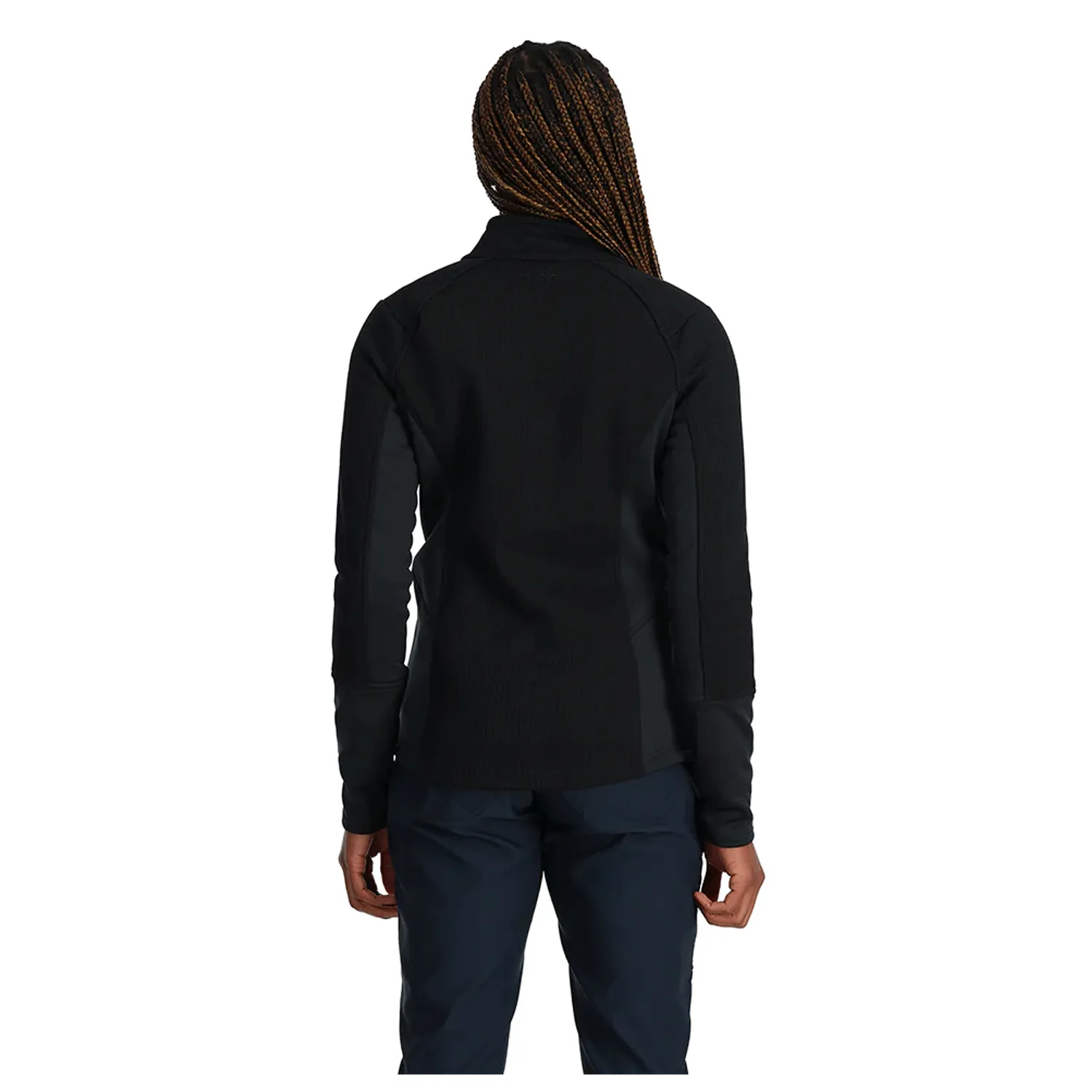 Spyder Women's Bandita Zip Sweater Black