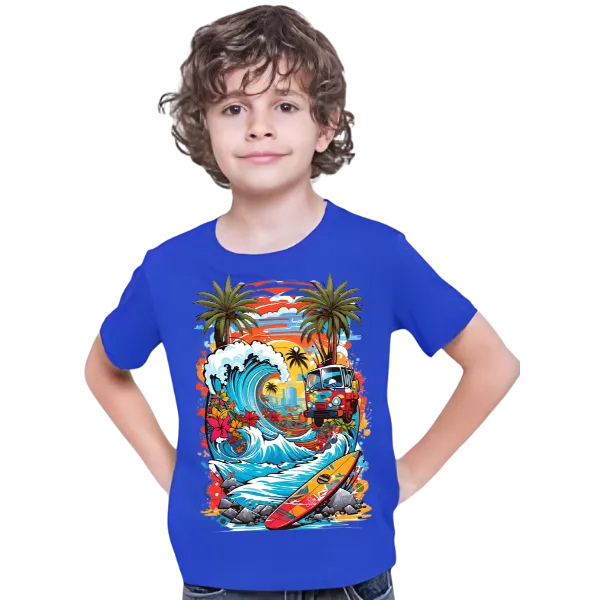 SUMMER SURF SHIRT FOR KIDS