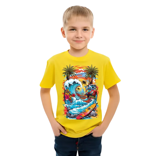 SUMMER SURF SHIRT FOR KIDS