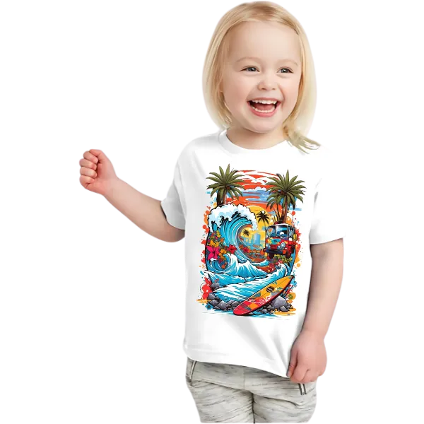 SUMMER SURF SHIRT FOR KIDS