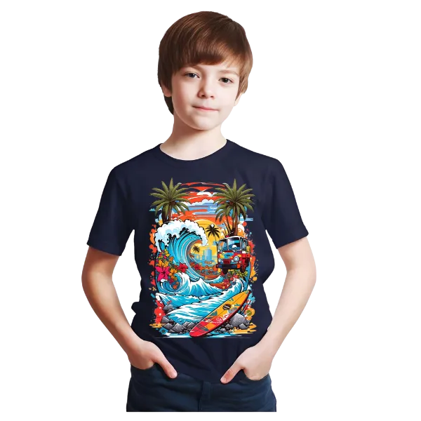 SUMMER SURF SHIRT FOR KIDS