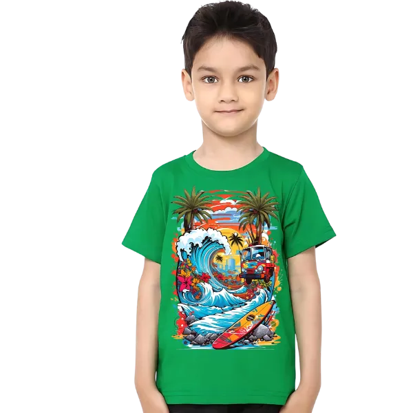 SUMMER SURF SHIRT FOR KIDS