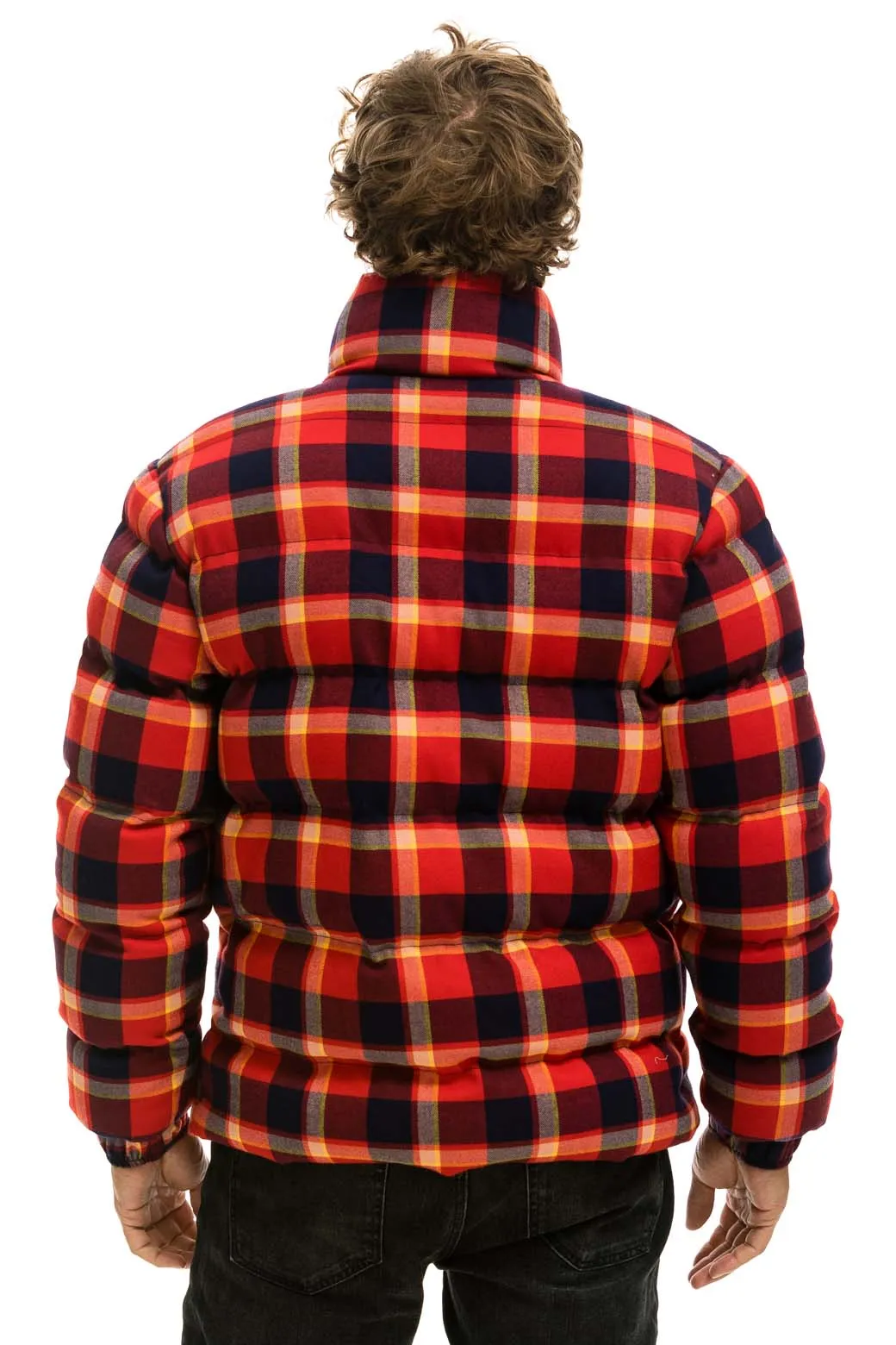 UNISEX PLAID TRAVELER JACKET - RUGBY PLAID