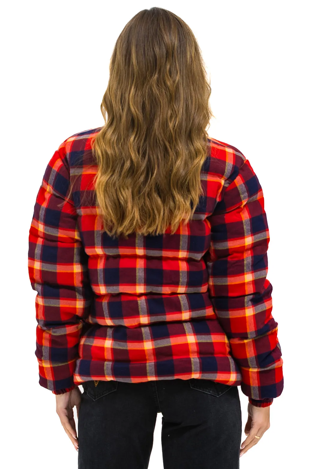 UNISEX PLAID TRAVELER JACKET - RUGBY PLAID